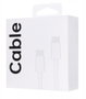 OPPO Câble USB-C vers USB-C 65W 1m Blanc pour Charge Rapide et Transfert de Données