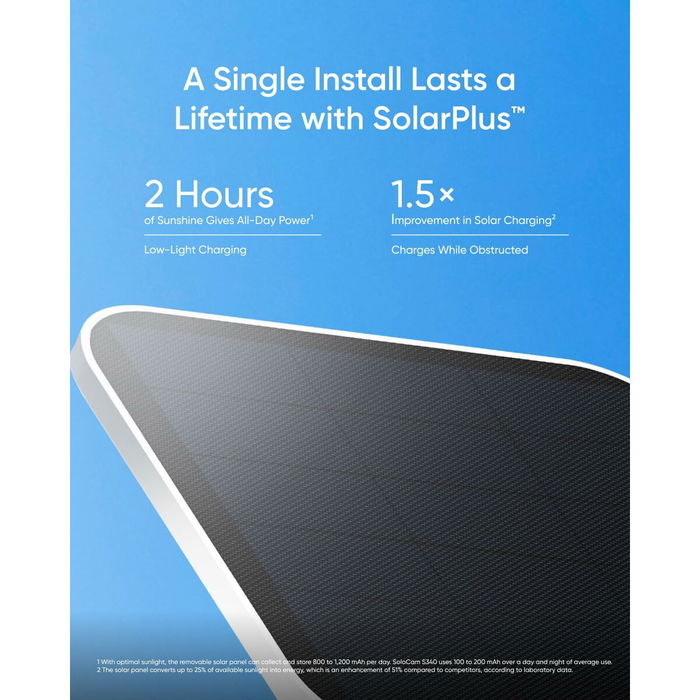 Anker Eufy SoloCam S340 - Caméra de sécurité extérieure