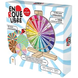 Topi Games EN ROUE LIBRE - Jeu de société - 2 à 6 joueurs - Dès 7 ans - 1000 Actions & Vérités