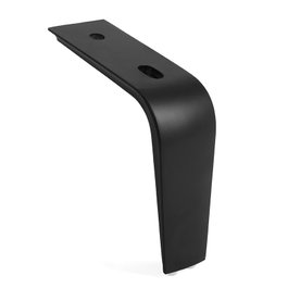 Q&Q Pata de aluminio modelo Tesis H140 noir mat et marron mat