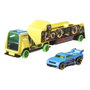 Mattel Hot Wheels Super Rigs - Camion et voiture échelle 1:64