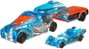 Mattel Hot Wheels Super Rigs - Camion et voiture échelle 1:64