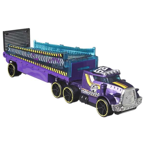 Mattel Hot Wheels Super Rigs - Camion et voiture échelle 1:64 Mattel Hot Wheels Super Rigs - Camion et voiture échelle 1:64