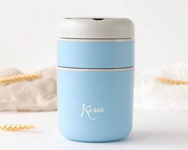KioKids Thermos 710ml en Acier Inoxydable Bleu