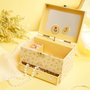 WIDDOP & CO Coffret à bijoux musical Bella avec motif floral Princesses Disney - Pour souvenirs et bijoux
