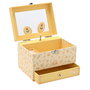 WIDDOP & CO Coffret à bijoux musical Bella avec motif floral Princesses Disney - Pour souvenirs et bijoux