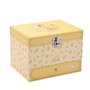 WIDDOP & CO Coffret à bijoux musical Bella avec motif floral Princesses Disney - Pour souvenirs et bijoux