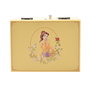 WIDDOP & CO Coffret à bijoux musical Bella avec motif floral Princesses Disney - Pour souvenirs et bijoux