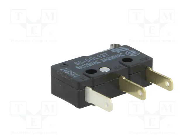 Aratas (Formerly Omron Components) Microcommutateur SNAP ACTION SS-5GL13T SPDT Aratas (Formerly Omron Components) Microcommutateur SNAP ACTION SS-5GL13T SPDT