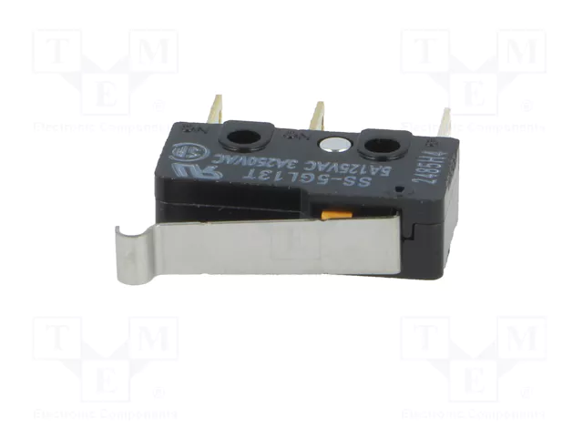 Aratas (Formerly Omron Components) Microcommutateur SNAP ACTION SS-5GL13T SPDT Aratas (Formerly Omron Components) Microcommutateur SNAP ACTION SS-5GL13T SPDT