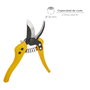 WOLFPACK LINEA PROFESIONAL Ciseaux de taille 3176 de 230 mm à 1 main