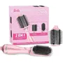 Demeliss - Brosse soufflante Volume & Style Barbie Edition - 1200 W - 3 températures - Tête ovale et lissante - Rose