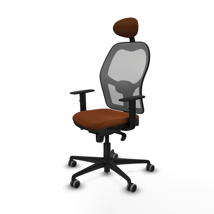 Piqueras y Crespo Chaise de Bureau 1D036G1 Marron Gris Piqueras y Crespo Chaise de Bureau 1D036G1 Marron Gris