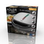 Adler AD 3040 Sandwichera multifonction 5 en 1 1200 W avec 5 plaques interchangeables