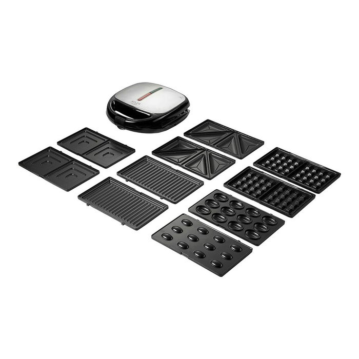 Machine à sandwich Adler AD 3040 Noir 1200 W