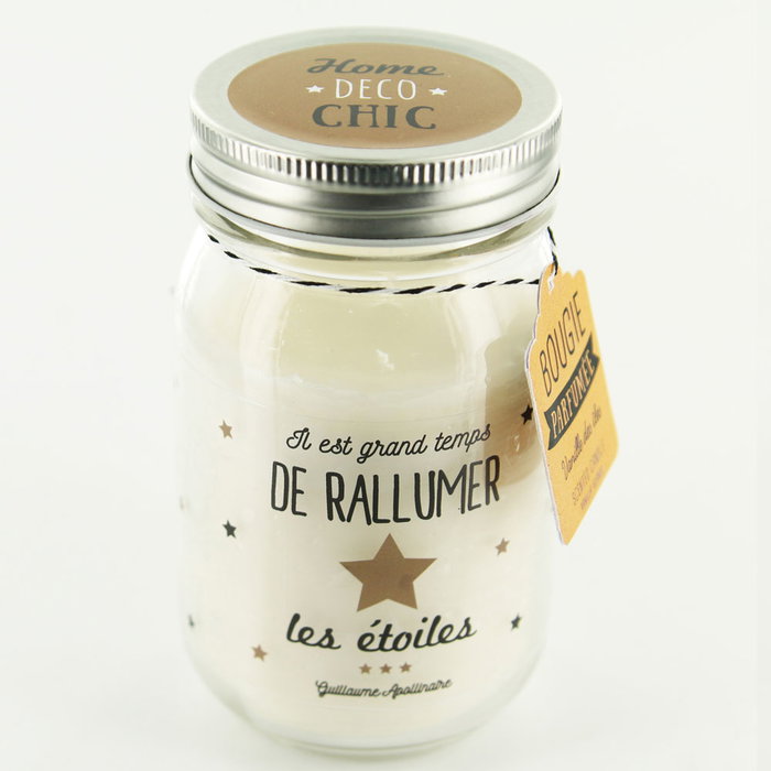 Home Deco Factory Tarro c/vela Home Deco Chic