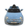 TACHAN Fiat 500 6V Bleu Radio Contrôlée sous Licence FIAT