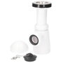 Gifont Siphon boute extensible sortie Ø40mm réductrice Ø32mm pour lavabo ou bidet