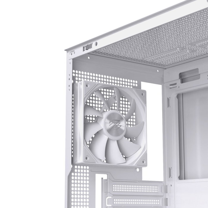Einarex P600 Core White Boîtier Gaming Mid Tower Blanc