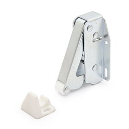 ACCESORIOS MUEBLES Verrou vaivén ressort Tip Latch 180 zincado