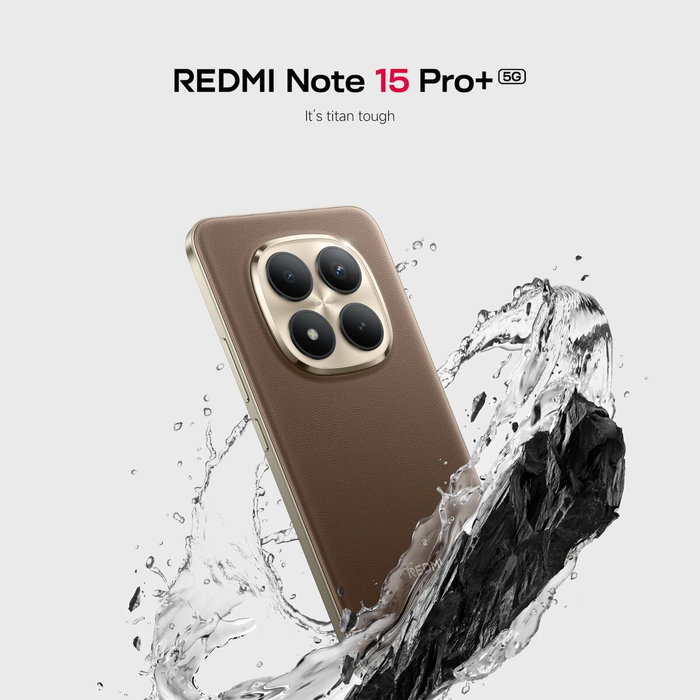 Smartphone Xiaomi REDMI NOTE 15 PRO PLUS 6,83" Octa Core Qualcomm Snapdragon 7s Gen 4 8 GB RAM 256 GB Marron