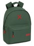 Safta Mochila para portatil 14,1" Munich Basicos - Sac à dos pour ordinateur portable 14,1 pouces, vert, 31 x 41 x 16 cm