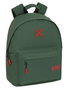 Safta Mochila para portatil 14,1" Munich Basicos - Sac à dos pour ordinateur portable 14,1 pouces, vert, 31 x 41 x 16 cm