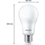 Philips - Ampoule LED E27 A67 - 100 W (Équivalence) - Blanc froid - Non Dimmable - Lot de 3 - 30 000 heures