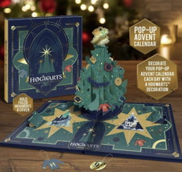 Paladone Calendrier de l'Avent Harry Potter Pop avec 24 Décorations Dorées
