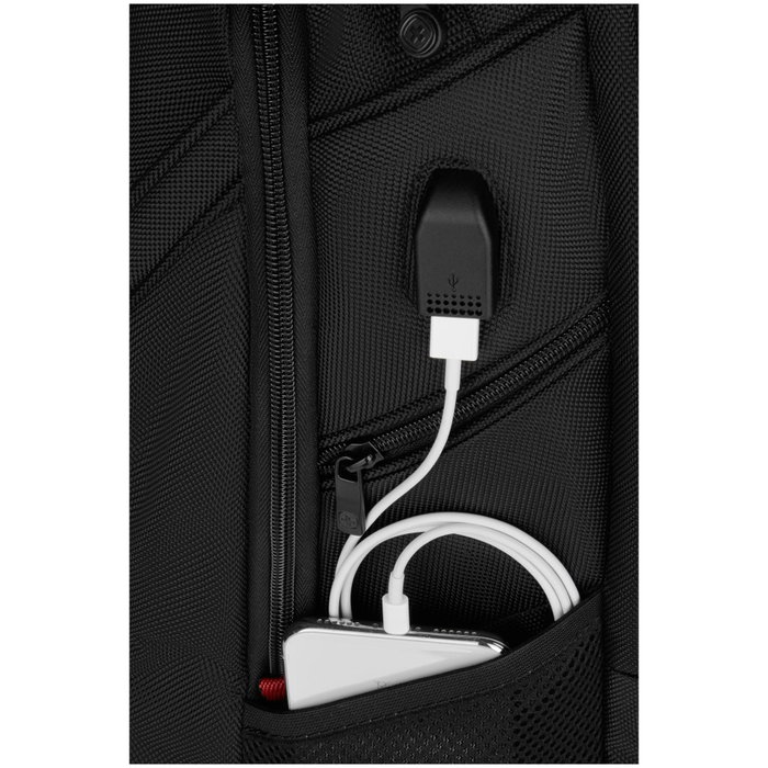 Wenger Ibex Ballistic Deluxe Sac à dos pour ordinateur portable 16 pouces noir