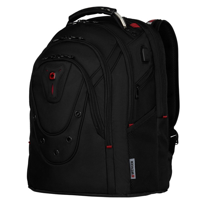 Wenger Ibex Ballistic Deluxe Sac à dos pour ordinateur portable 16 pouces noir