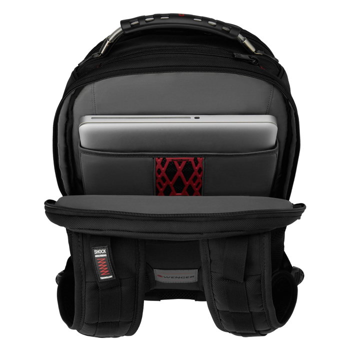 Wenger Ibex Ballistic Deluxe Sac à dos pour ordinateur portable 16 pouces noir