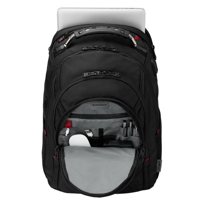 Wenger Ibex Ballistic Deluxe Sac à dos pour ordinateur portable 16 pouces noir