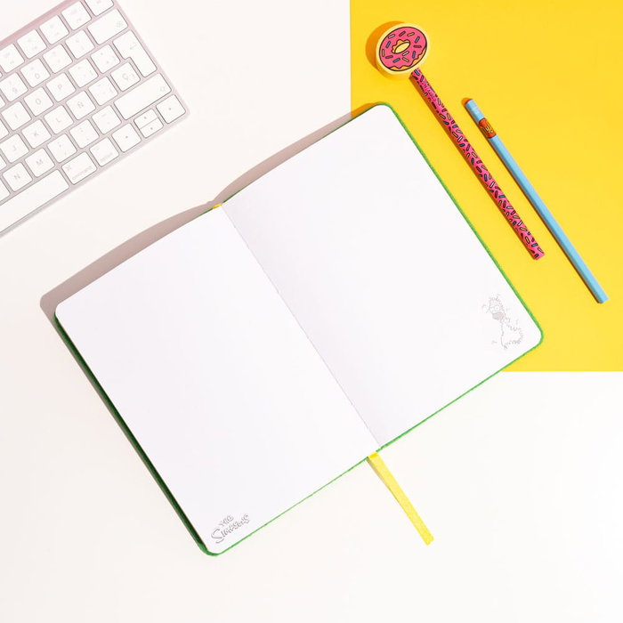Los Simpson carnet de notes A5 Premium