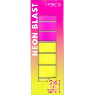 Catrice NEON BLAST Feuilles à ongles 010-explosion néon, 24 u