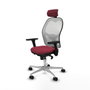 Piqueras y Crespo Chaise de Bureau Jorquera 3D086N2 Bordeaux
