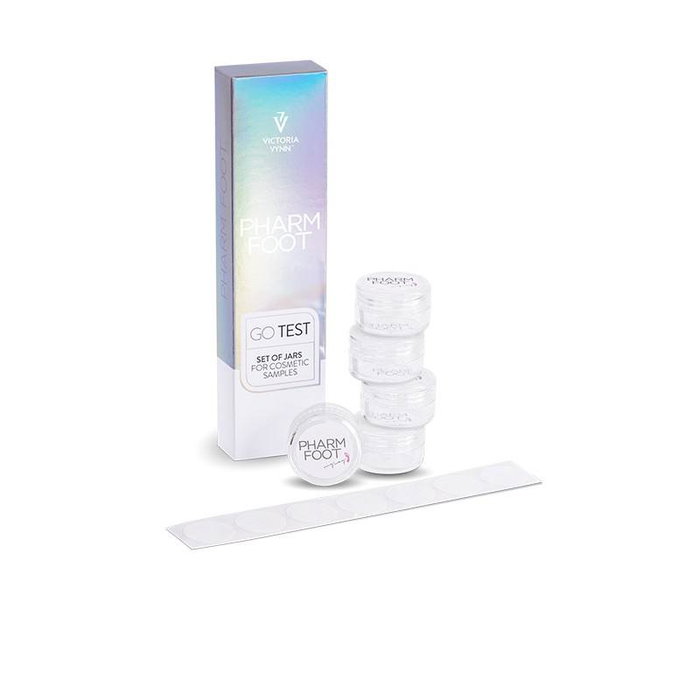 VV Pharm Foot - Jeu de flacons vides de 5 ml pour échantillons cosmétiques - Lot de 5 pièces VV Pharm Foot - Jeu de flacons vides de 5 ml pour échantillons cosmétiques - Lot de 5 pièces