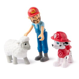 Spin Master - Pack de 3 Figurines Patrouille de Chiots - Marshall - avec Parties Mobiles - Pour Enfants de 3 ans et plus