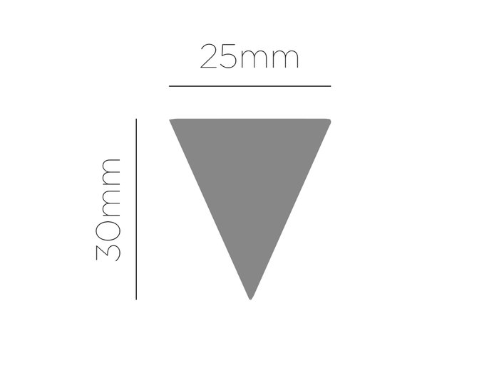 Innspiro Perforatrice de formes triangle 38 mm