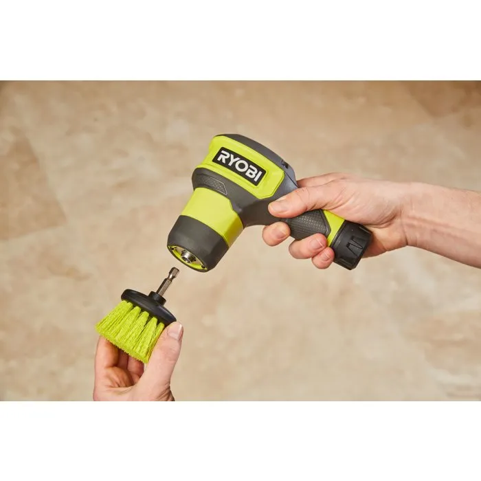 Ryobi Brosse de nettoyage 4V USB Lithium multisurfaces RSCR4-0