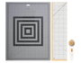 Fiskars Jeu de couture MAXI avec tapis de découpe, règle et cutter rotatif