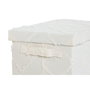 Set de boîtes décoratives Home ESPRIT Gris Crème 40 x 30 x 20 cm 3 Pièces (2 Unités)