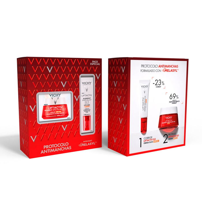 Vichy Crème de Jour Liftactiv Anti-Taches B3 SPF 50, 50ml Lot de 2