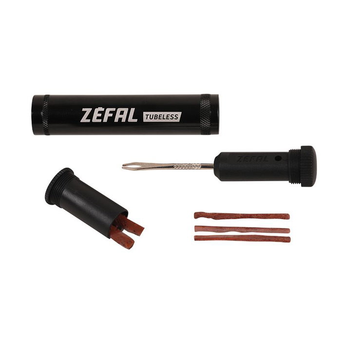 Zefal Kit Mechas Rep.Tubeless Soporte Portabid.Neg