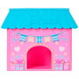 Barbie Muñeca Chelsea Fiesta De Cumpleaños Jjb41 - Jeu de fête 2-en-1 avec cabane transformable et 12 accessoires pour enfant +3 ans