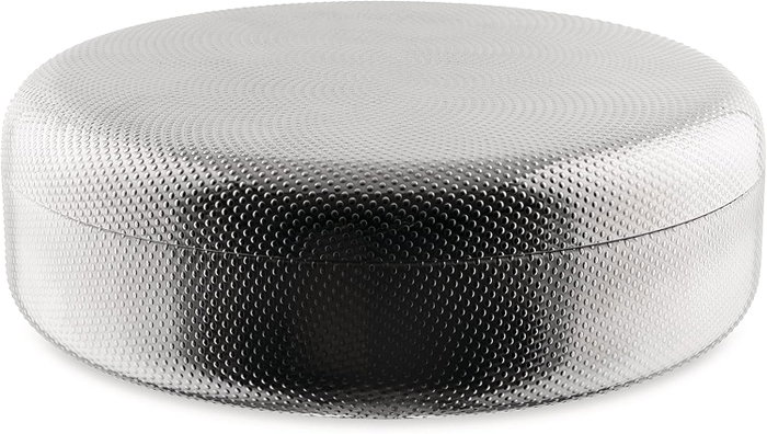Alessi Caja Portaobjetos Textura Extra Ordinaria en acier inoxydable 23 cm Alessi Caja Portaobjetos Textura Extra Ordinaria en acier inoxydable 23 cm
