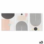 DKD Home Decor Toile Bois MDF 30 x 1,8 x 40 cm