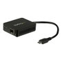 StarTech.com Adaptateur USB-C vers SFP USB 3.0 Gigabit Ethernet Fibre Réseau Externe