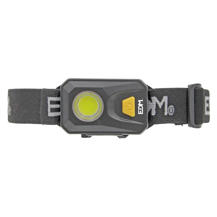 Edm Lampe Frontale Ultra-Légère 250 lm Rechargeable USB-C 3W 3 Modes