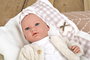 Muñecas Arias Aria - Poupée de poids élégance avec coussin, 40 cm, corps souple, espagnol